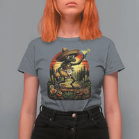 Funny Chupacabra Goat Taco Lover T Shirt For Women Cinco De Mayo Party Gift
