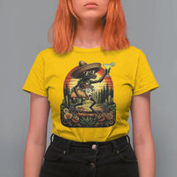 Funny Chupacabra Goat Taco Lover T Shirt For Women Cinco De Mayo Party Gift