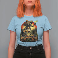 Funny Chupacabra Goat Taco Lover T Shirt For Women Cinco De Mayo Party Gift