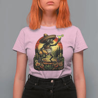 Funny Chupacabra Goat Taco Lover T Shirt For Women Cinco De Mayo Party Gift