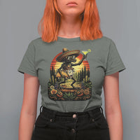 Funny Chupacabra Goat Taco Lover T Shirt For Women Cinco De Mayo Party Gift