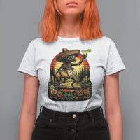 Funny Chupacabra Goat Taco Lover T Shirt For Women Cinco De Mayo Party Gift