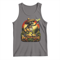 Funny Chupacabra Goat Taco Lover Tank Top Cinco De Mayo Party Gift