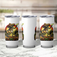Funny Chupacabra Goat Taco Lover Tumbler Cup Cinco De Mayo Party Gift