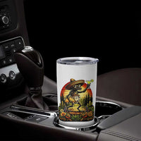 Funny Chupacabra Goat Taco Lover Tumbler Cup Cinco De Mayo Party Gift