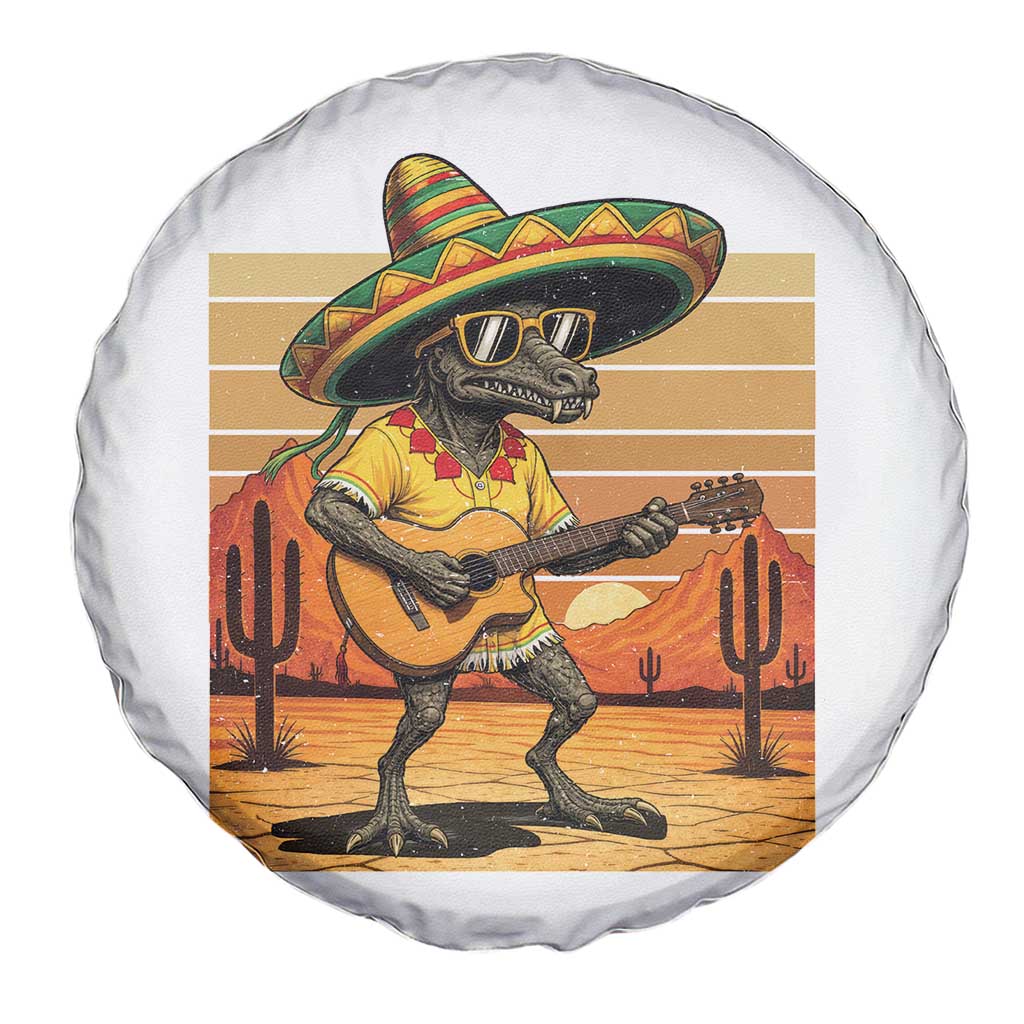Funny Cinco De Mayo Chupacabra Spare Tire Cover Guitar Fiesta Gift
