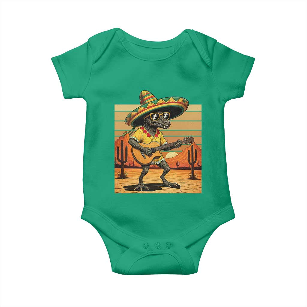 Funny Cinco De Mayo Chupacabra Baby Onesie Guitar Fiesta Gift