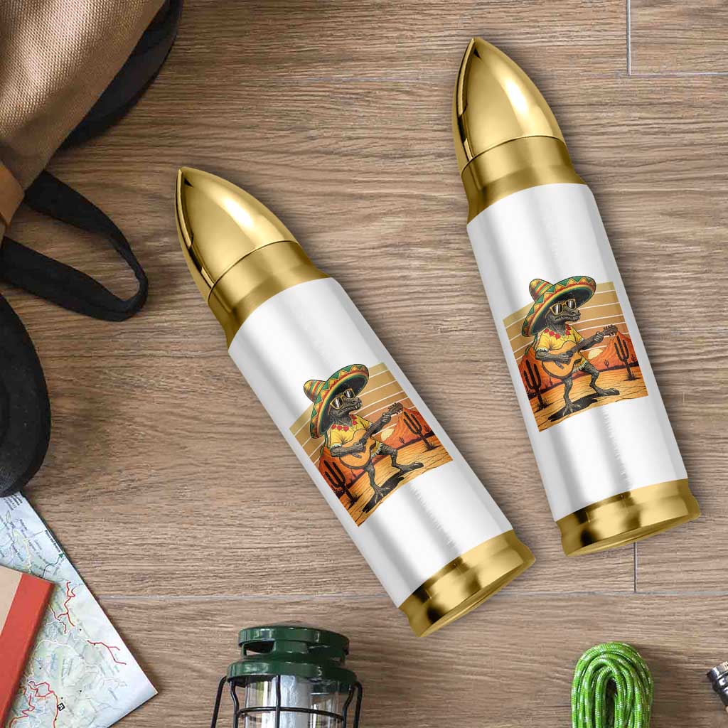 Funny Cinco De Mayo Chupacabra Bullet Tumbler Guitar Fiesta Gift
