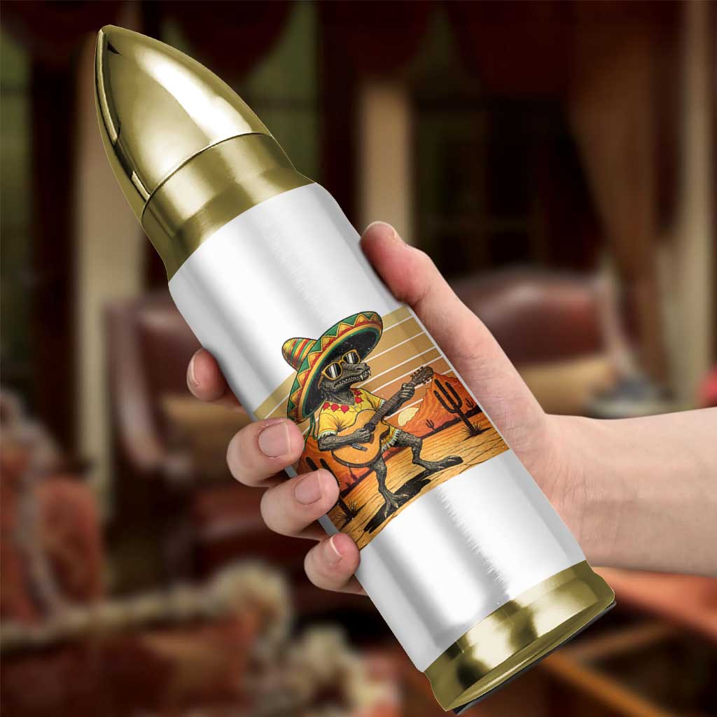 Funny Cinco De Mayo Chupacabra Bullet Tumbler Guitar Fiesta Gift