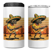 Funny Cinco De Mayo Chupacabra 4 in 1 Can Cooler Tumbler Guitar Fiesta Gift