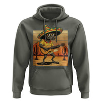 Funny Cinco De Mayo Chupacabra Hoodie Guitar Fiesta Gift