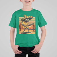 Funny Cinco De Mayo Chupacabra T Shirt For Kid Guitar Fiesta Gift
