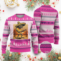 Funny Cinco De Mayo Chupacabra Ugly Christmas Sweater Guitar Fiesta Gift