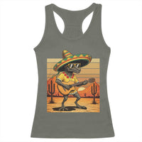 Funny Cinco De Mayo Chupacabra Racerback Tank Top Guitar Fiesta Gift