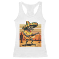 Funny Cinco De Mayo Chupacabra Racerback Tank Top Guitar Fiesta Gift