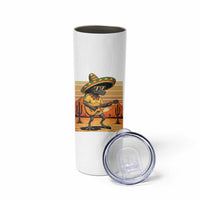 Funny Cinco De Mayo Chupacabra Skinny Tumbler Guitar Fiesta Gift
