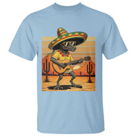 Funny Cinco De Mayo Chupacabra T Shirt Guitar Fiesta Gift