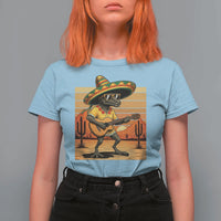 Funny Cinco De Mayo Chupacabra T Shirt For Women Guitar Fiesta Gift