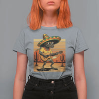 Funny Cinco De Mayo Chupacabra T Shirt For Women Guitar Fiesta Gift