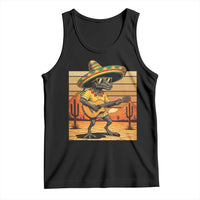 Funny Cinco De Mayo Chupacabra Tank Top Guitar Fiesta Gift