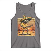 Funny Cinco De Mayo Chupacabra Tank Top Guitar Fiesta Gift