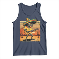 Funny Cinco De Mayo Chupacabra Tank Top Guitar Fiesta Gift