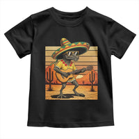 Funny Cinco De Mayo Chupacabra Toddler T Shirt Guitar Fiesta Gift