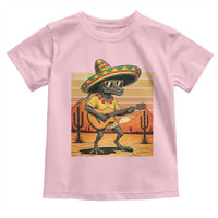 Funny Cinco De Mayo Chupacabra Toddler T Shirt Guitar Fiesta Gift