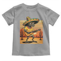 Funny Cinco De Mayo Chupacabra Toddler T Shirt Guitar Fiesta Gift