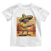 Funny Cinco De Mayo Chupacabra Toddler T Shirt Guitar Fiesta Gift
