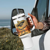 Funny Cinco De Mayo Chupacabra Tumbler With Handle Guitar Fiesta Gift