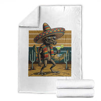 Funny Chupacabra Fiesta Throw Blanket Cinco De Mayo Gift