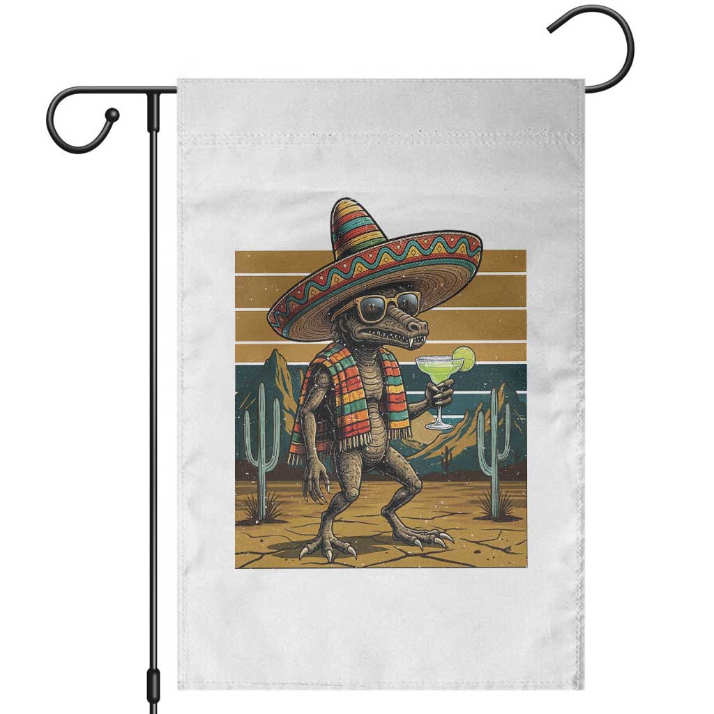 Funny Chupacabra Fiesta Garden Flag Cinco De Mayo Gift