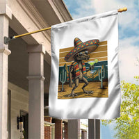 Funny Chupacabra Fiesta Garden Flag Cinco De Mayo Gift