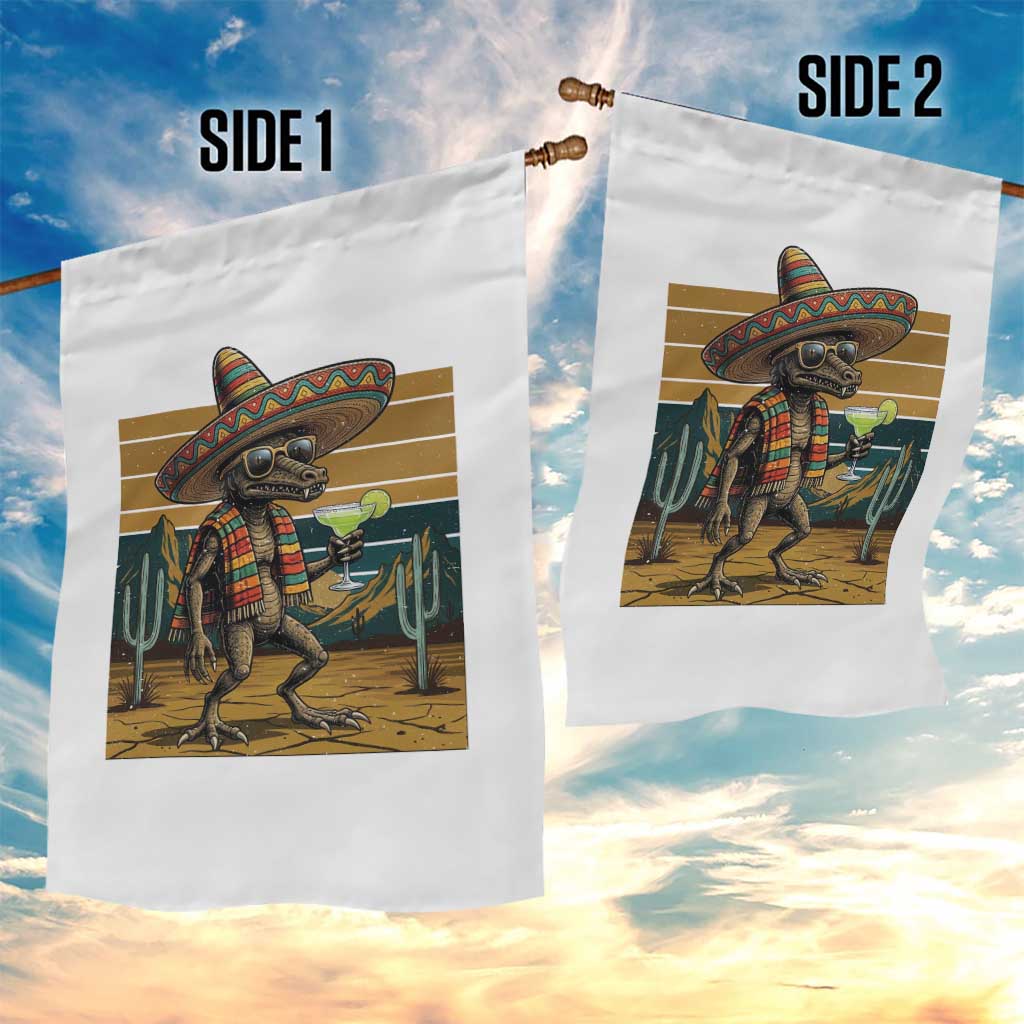 Funny Chupacabra Fiesta Garden Flag Cinco De Mayo Gift