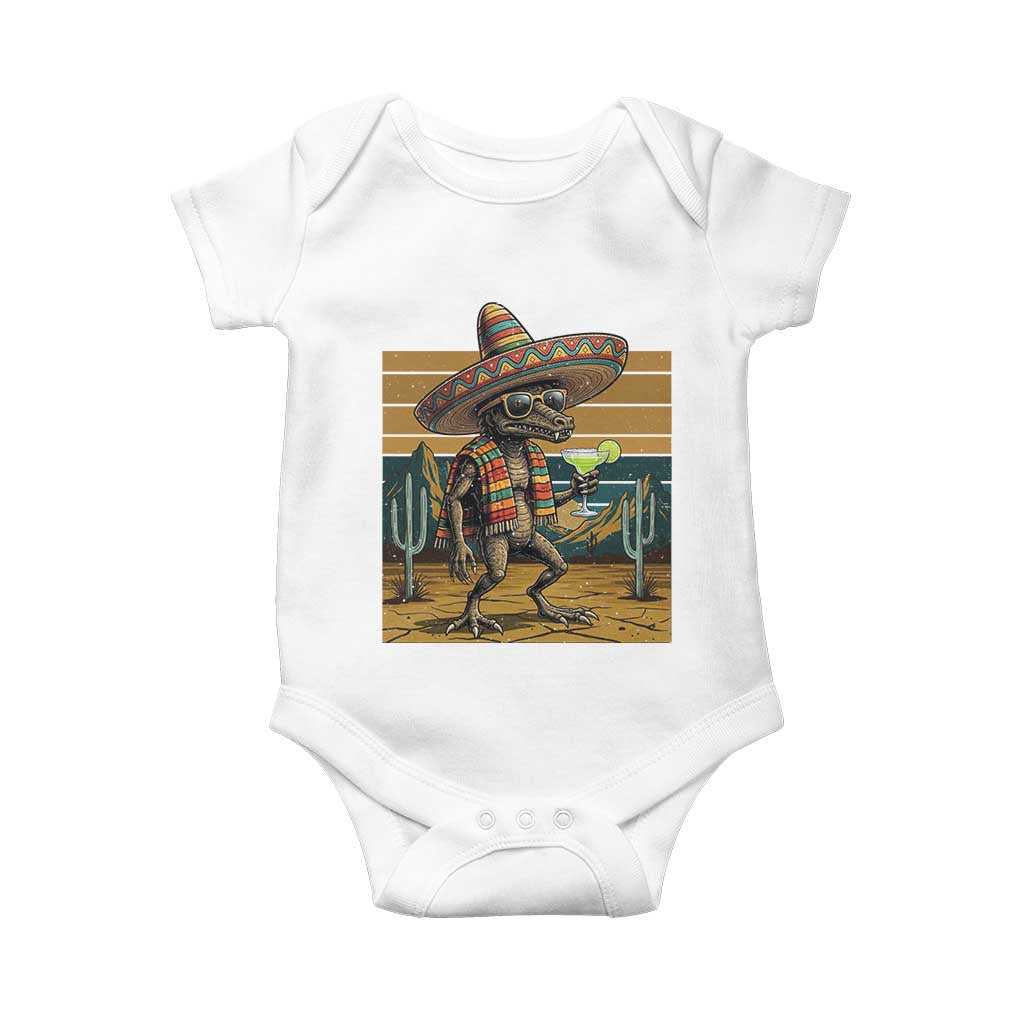 Funny Chupacabra Fiesta Baby Onesie Cinco De Mayo Gift