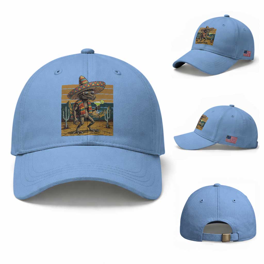 Funny Chupacabra Fiesta Baseball Cap Cinco De Mayo Gift