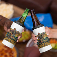 Funny Chupacabra Fiesta 4 in 1 Can Cooler Tumbler Cinco De Mayo Gift