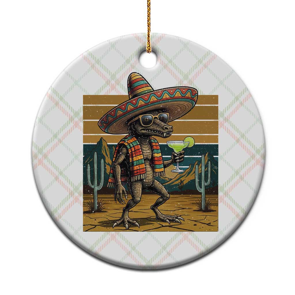 Funny Chupacabra Fiesta Ceramic Ornament Cinco De Mayo Gift