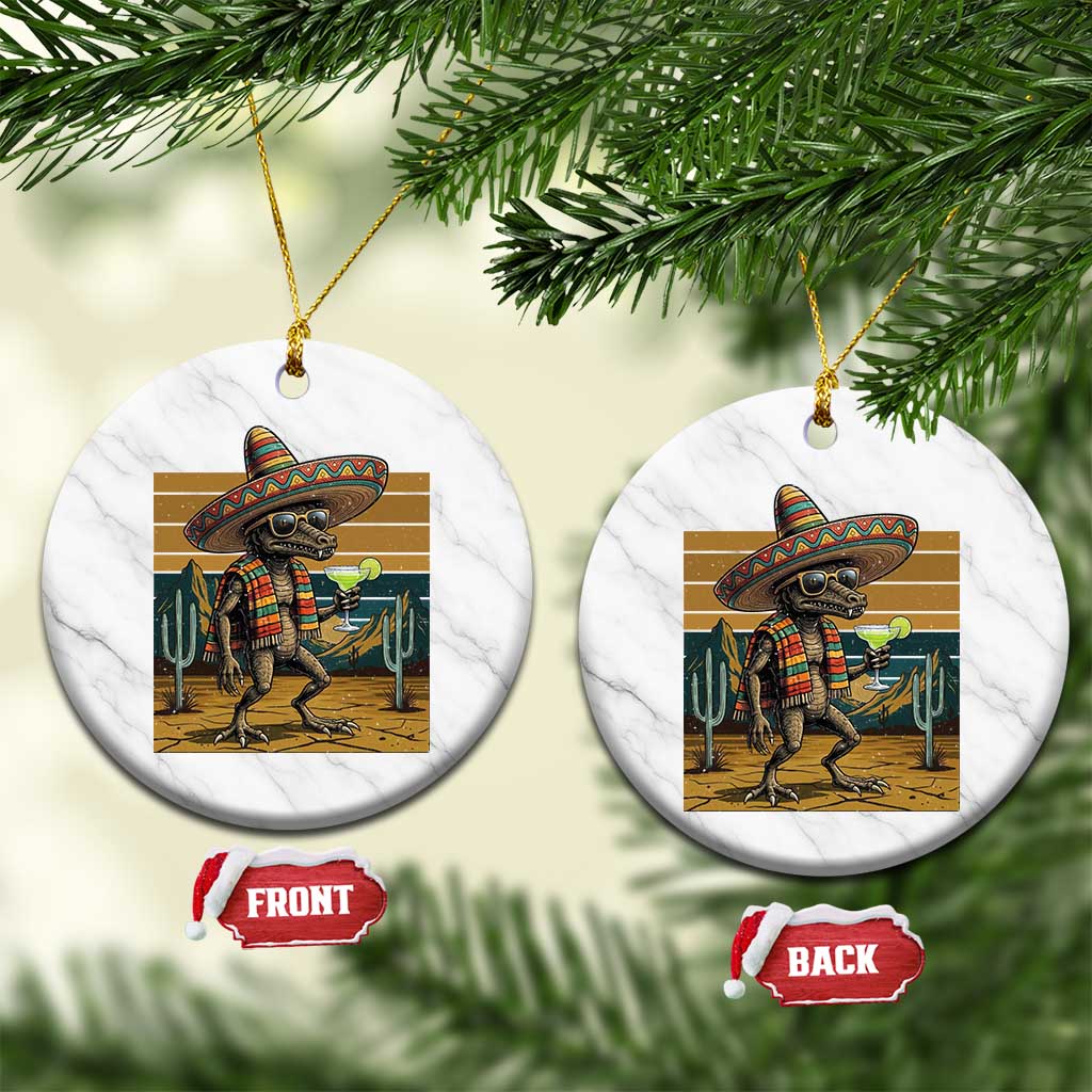 Funny Chupacabra Fiesta Ceramic Ornament Cinco De Mayo Gift