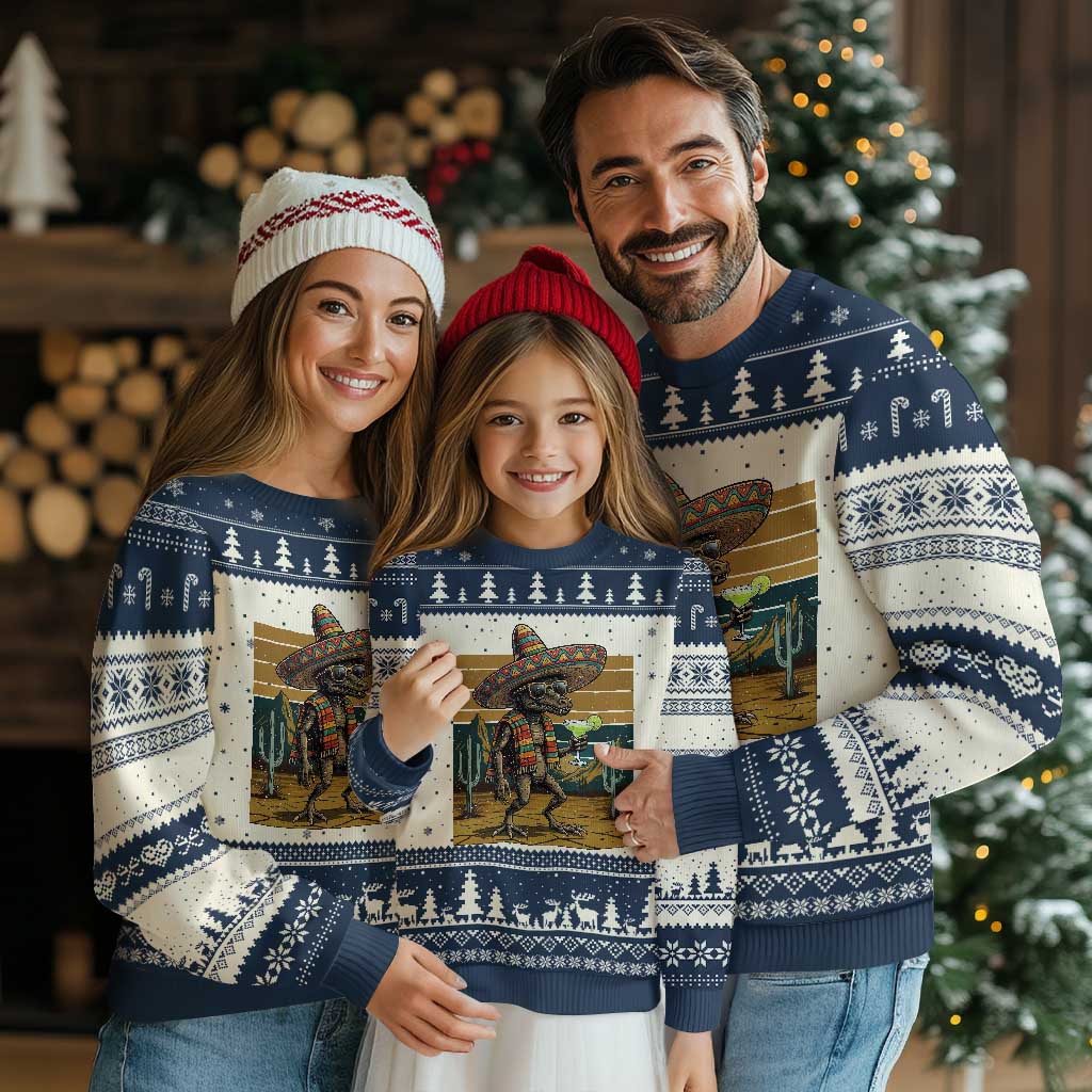 Funny Chupacabra Fiesta Ugly Christmas Sweater Cinco De Mayo Gift