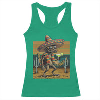 Funny Chupacabra Fiesta Racerback Tank Top Cinco De Mayo Gift