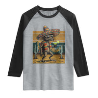 Funny Chupacabra Fiesta Raglan Shirt Cinco De Mayo Gift