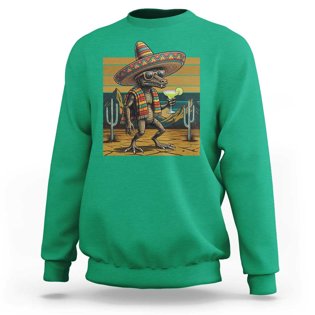Funny Chupacabra Fiesta Sweatshirt Cinco De Mayo Gift