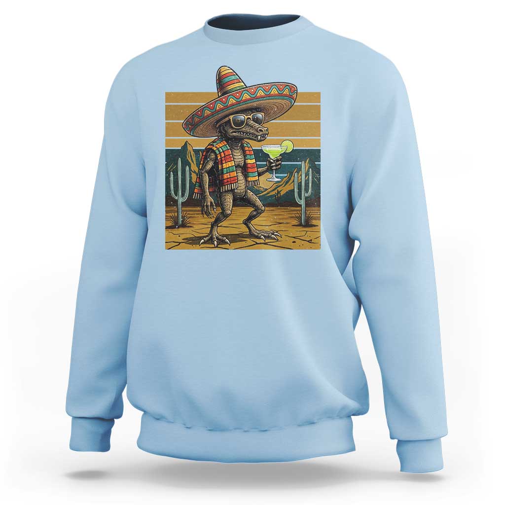 Funny Chupacabra Fiesta Sweatshirt Cinco De Mayo Gift