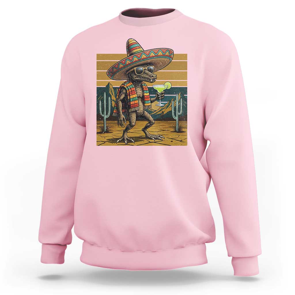 Funny Chupacabra Fiesta Sweatshirt Cinco De Mayo Gift