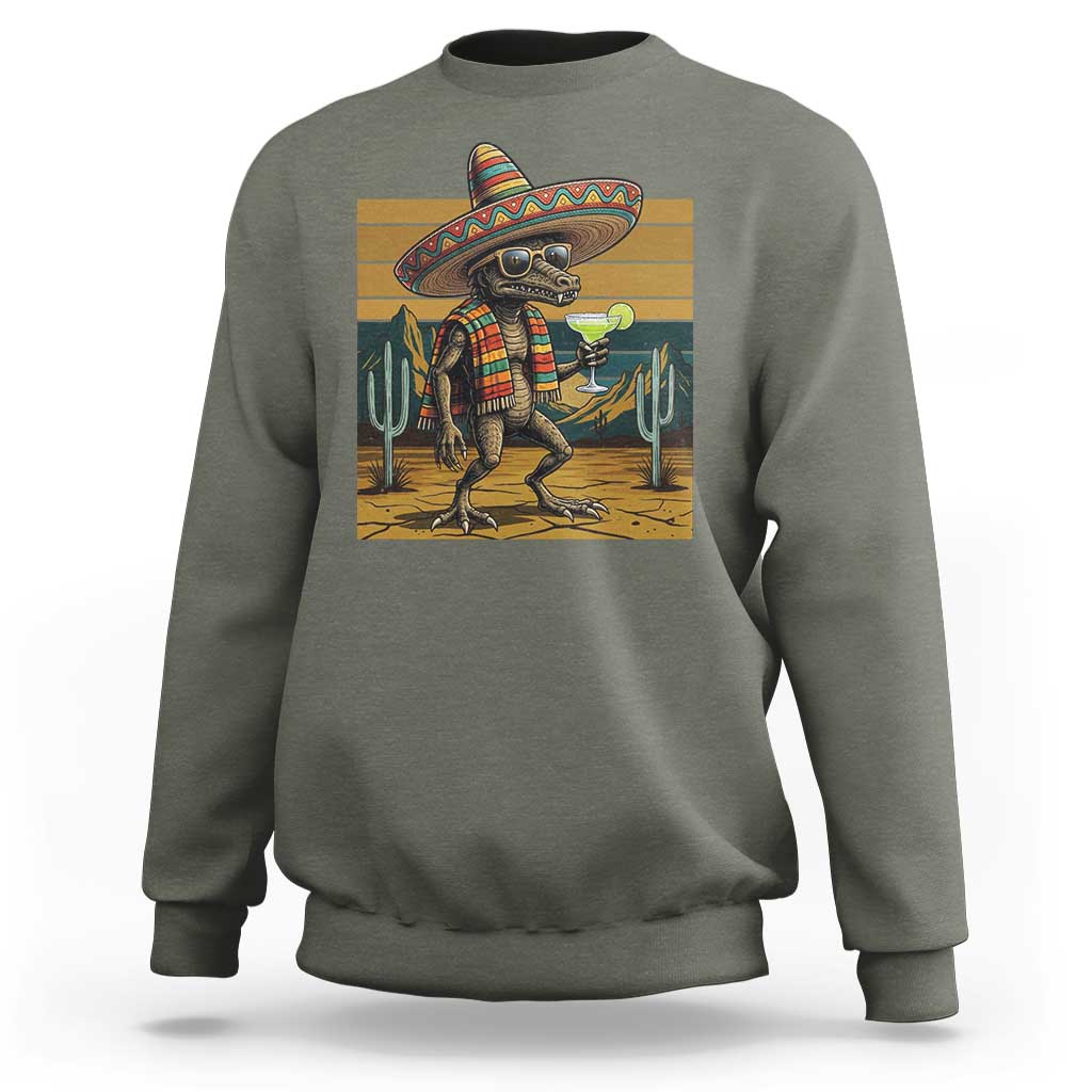 Funny Chupacabra Fiesta Sweatshirt Cinco De Mayo Gift
