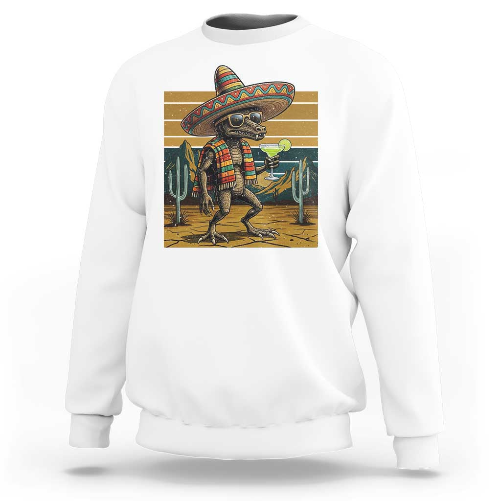 Funny Chupacabra Fiesta Sweatshirt Cinco De Mayo Gift