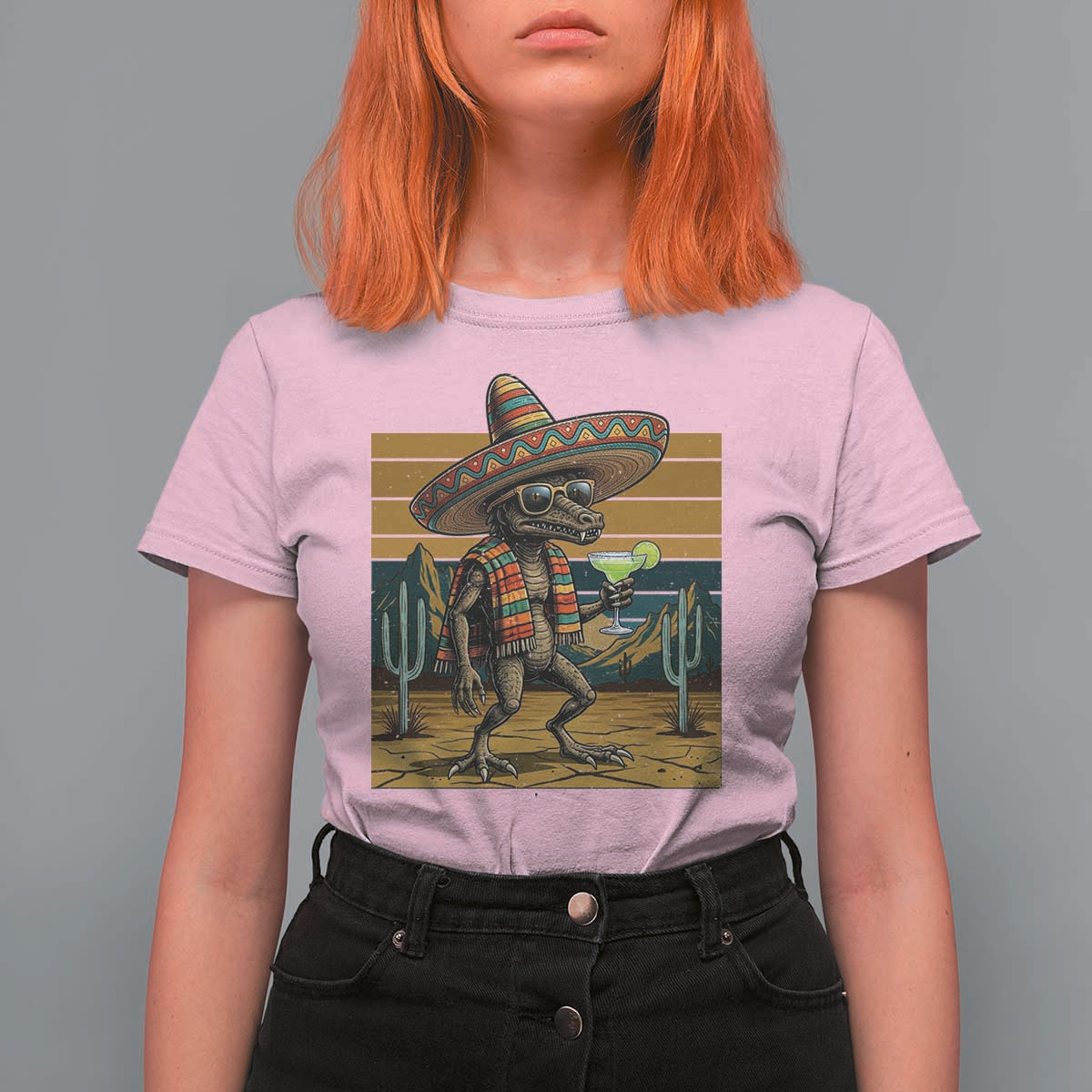 Funny Chupacabra Fiesta T Shirt For Women Cinco De Mayo Gift