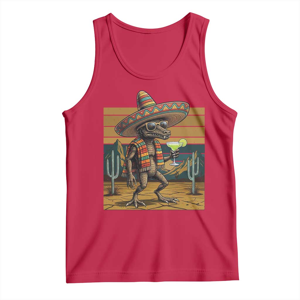 Funny Chupacabra Fiesta Tank Top Cinco De Mayo Gift